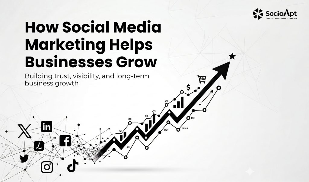 How Social Media Marketing Helps Businesses Grow?