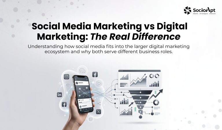 Social Media Marketing vs Digital Marketing: What's the Real Difference?