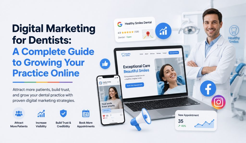 Digital Marketing for Dentists: A Complete Guide to Growing Your Practice Online