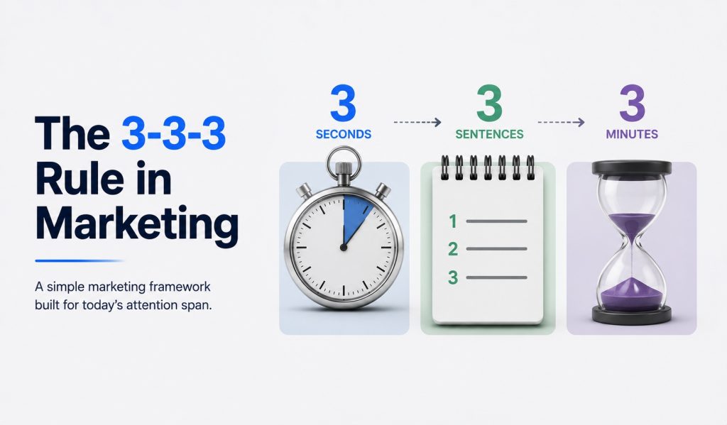 The 3-3-3 Rule in Marketing