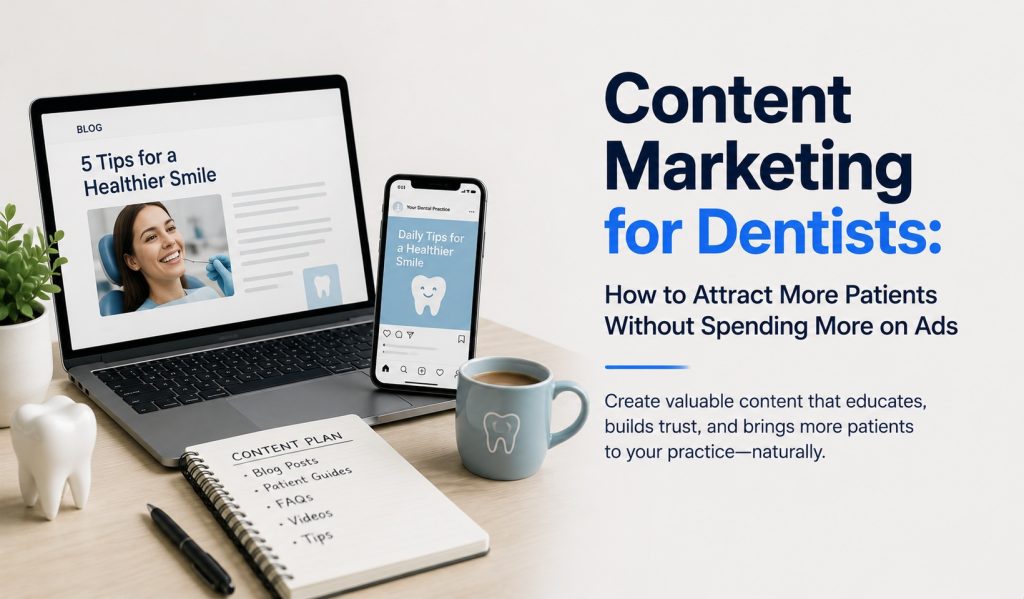 Content Marketing for Dentists: How to Attract More Patients Without Spending More on Ads