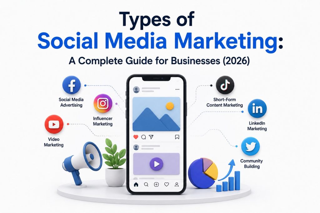 Types of Social Media Marketing: A Complete Guide for Businesses (2026)