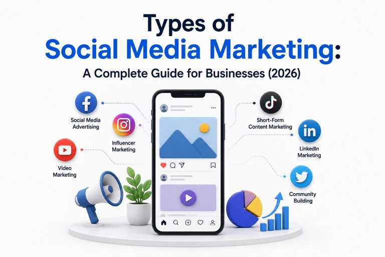 Types of Social Media Marketing: A Complete Guide for Businesses (2026)