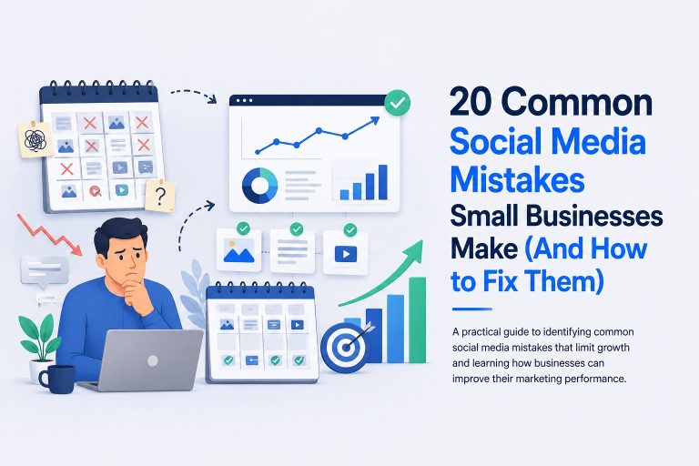 20 Common Social Media Mistakes Small Businesses Make And How to Fix Them?