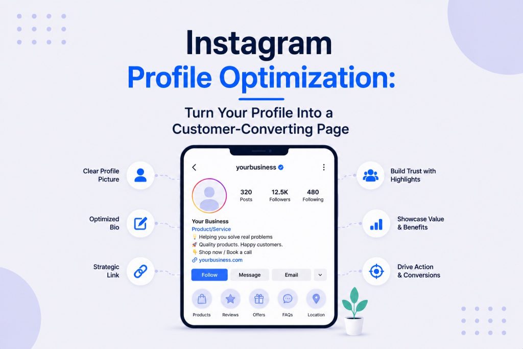 Instagram Profile Optimization: Turn Your Profile Into a Customer-Converting Page